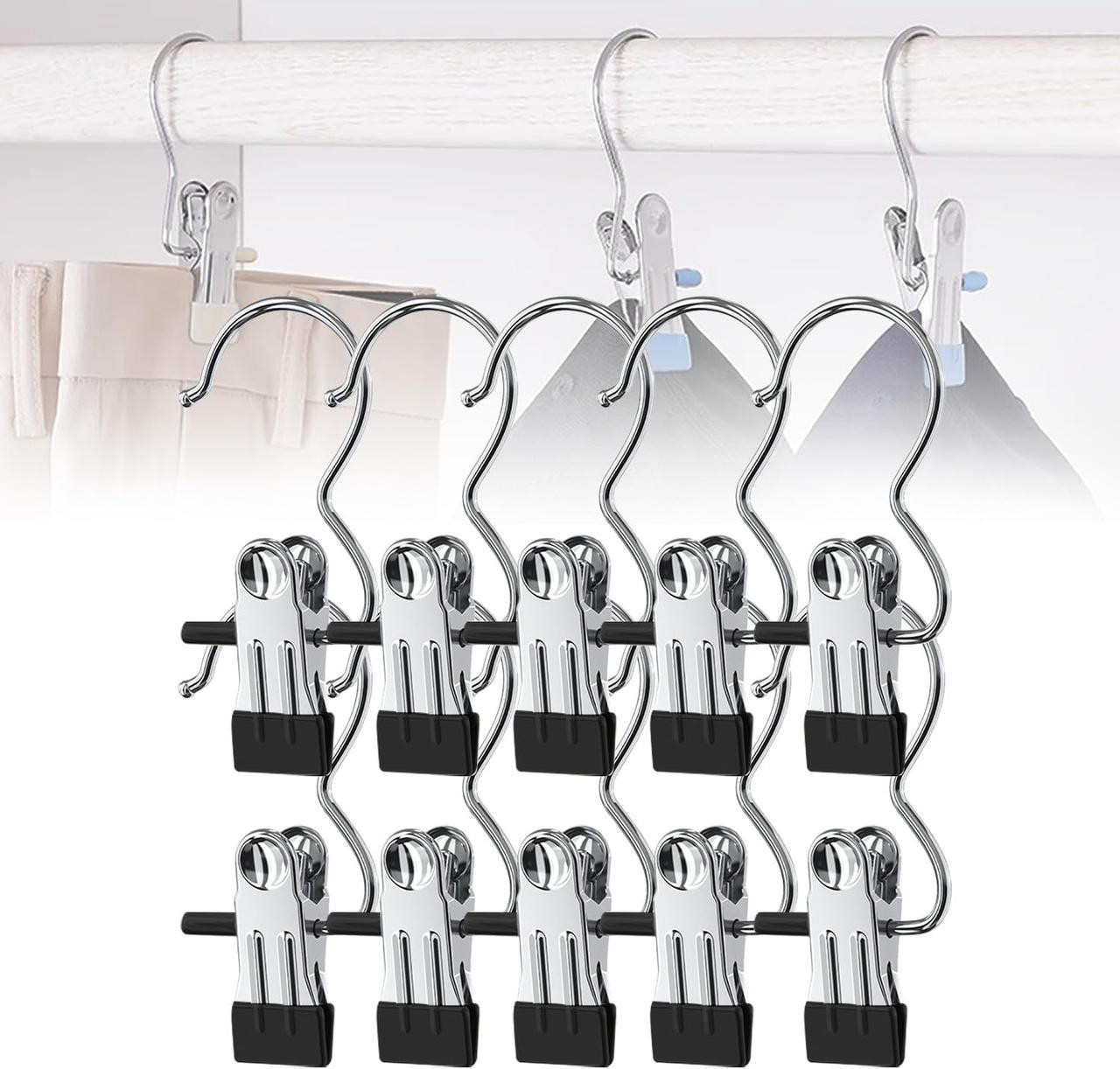 Stainless Steel Clothespins With Hook